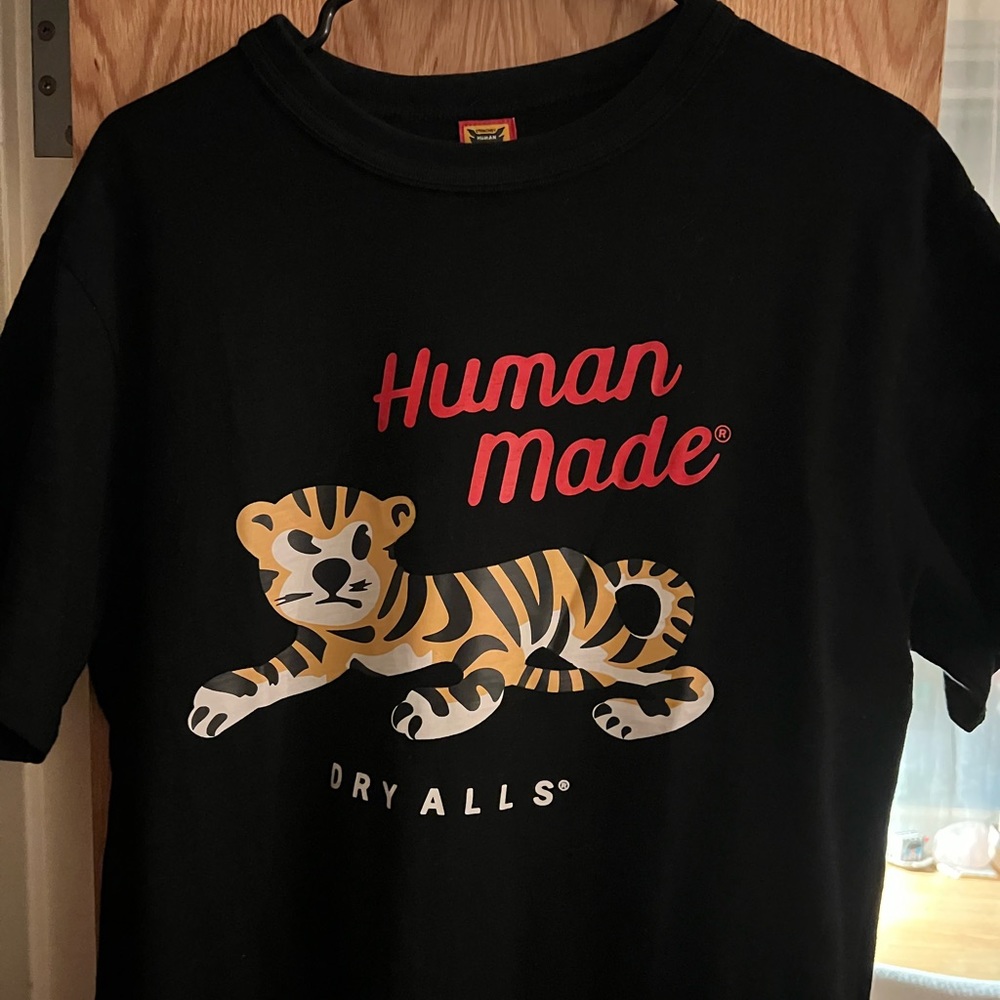 Human made tiger t shirt size medium